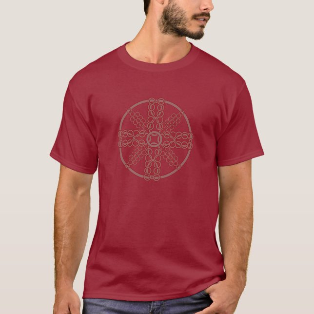 Chainmail Medallion T-Shirt (Front)