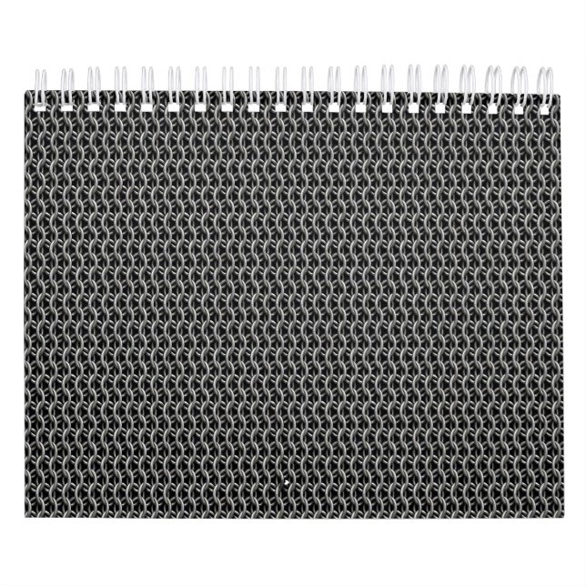 Chainmail Mediaeval Armour Calendar (Cover)
