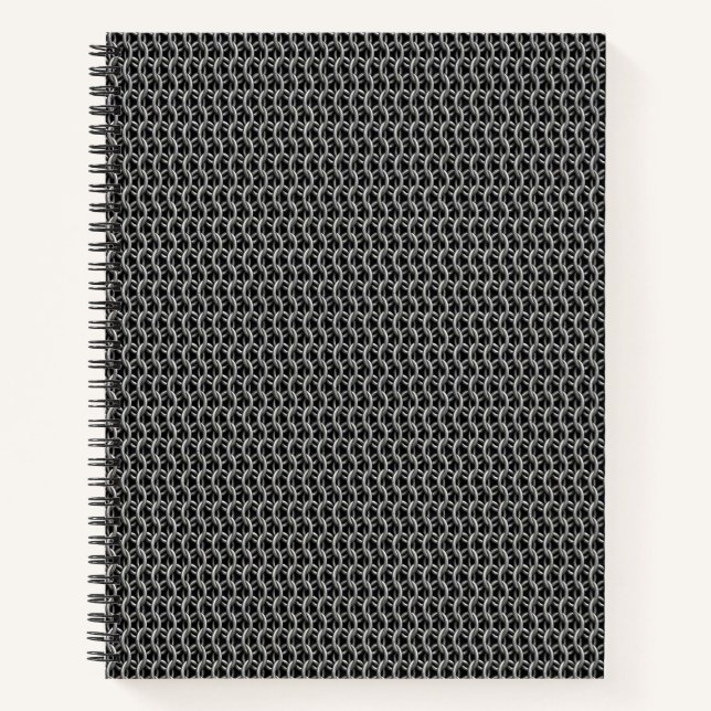 Chainmail Mediaeval Armour Notebook (Front)