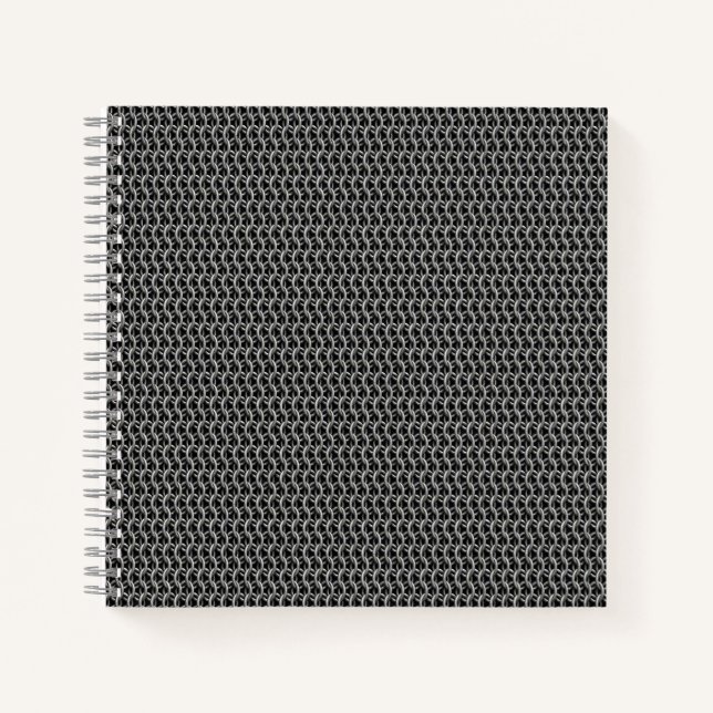 Chainmail Mediaeval Armour Notebook (Front)