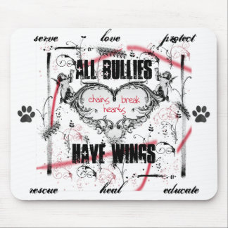 chains break hearts by all bullies have wings(TM) Mouse Pad