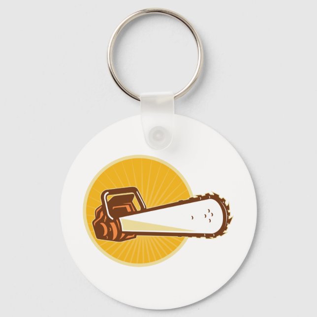 chainsaw front key ring (Front)