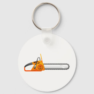 Chainsaw Key Ring