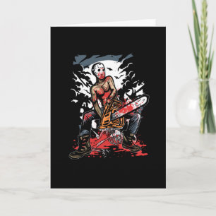 Chainsaw Killer Card