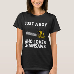 Chainsaw Lumberjack Arborist Logger T-Shirt