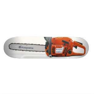 chainsaw skateboard