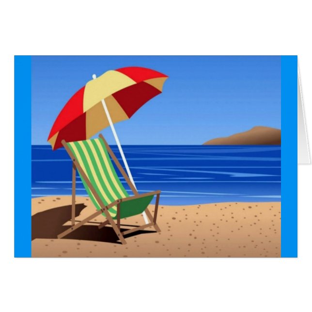 Chair At The Beach (Front Horizontal)