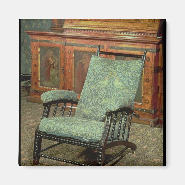 Chair by William Morris Magnet (Front)