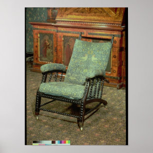 Chair by William Morris Poster