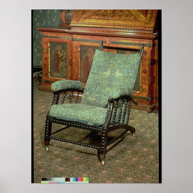 Chair by William Morris Poster (Front)
