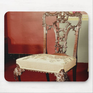 Chair, Chippendale 'Director' design, c.1760 Mouse Pad