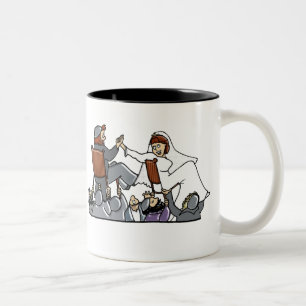 Chair Dance II Two-Tone Coffee Mug