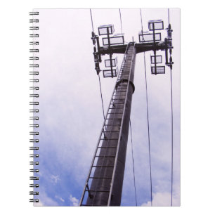 Chair Lift Spiral Notebook