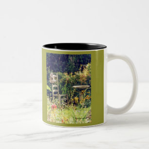 'Chair with Hat in Garden' Mug