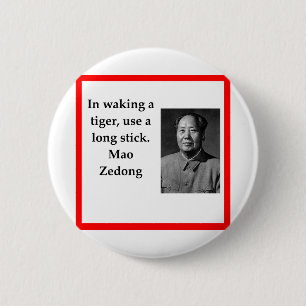 Chairman Mao 6 Cm Round Badge