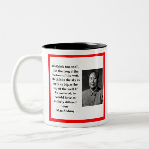 Chairman Mao Two-Tone Coffee Mug