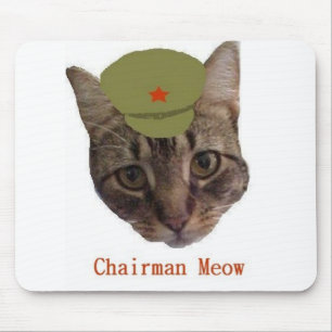 Chairman Meow Mouse Pad