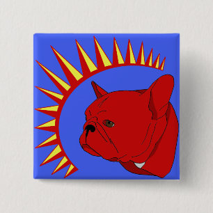 Chairman Tuck 15 Cm Square Badge