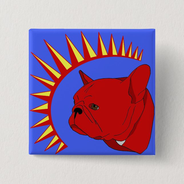 Chairman Tuck 15 Cm Square Badge (Front)