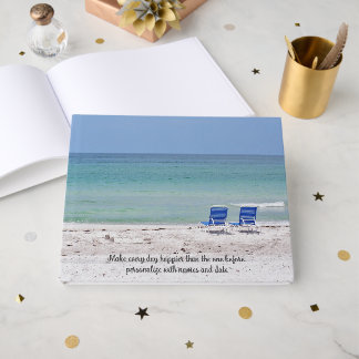Chairs on the Beach Guest Book
