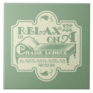 Chaise Longue Ceramic Tile