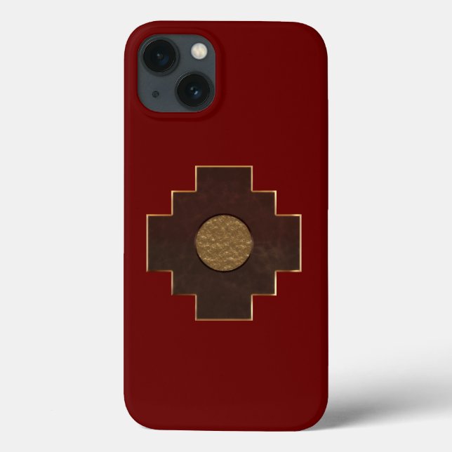 Chakana Cross Case-Mate iPhone Case (Back)