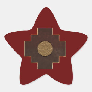 Chakana Cross Star Sticker