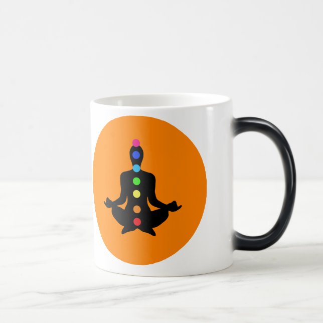 Chakra Art - Yoga Mugs (Right)