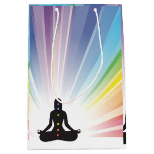 Chakra, aura,yoga,yogi,woman,energy,prana,chi,love medium gift bag