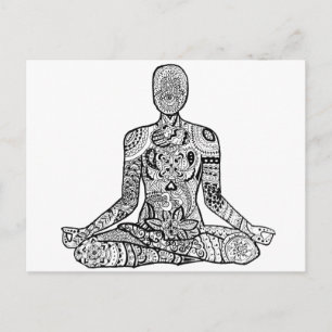 Chakra Chica Postcard