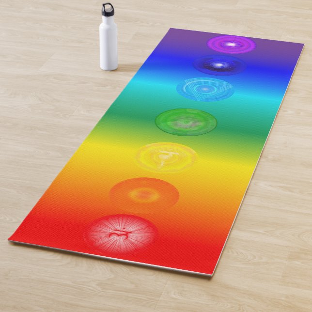 Chakra+Creation Mandala Yoga Mat (In Situ)