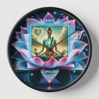 Chakra del Corazón (Anahata) Clock