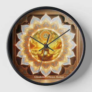 Chakra del Plexo Solar (Manipura) Clock