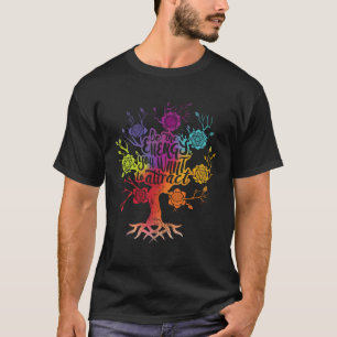 Chakra dyes for women Tantra Man Law of T-Shirt