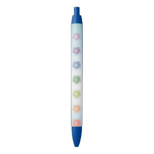 Chakra energy design black ink pen