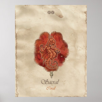 CHAKRA FAE - SACRAL POSTER