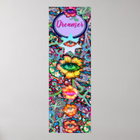 Chakra Floral Dreamer Colourful Unusual Mystical