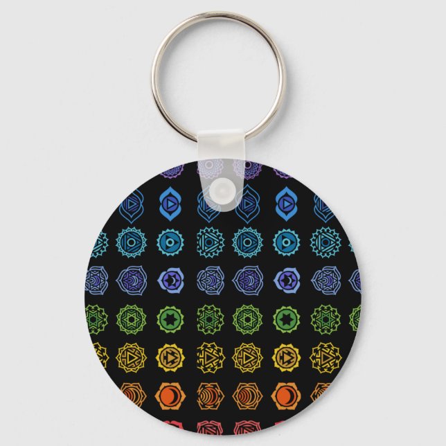 Chakra Key Chain! Key Ring (Front)