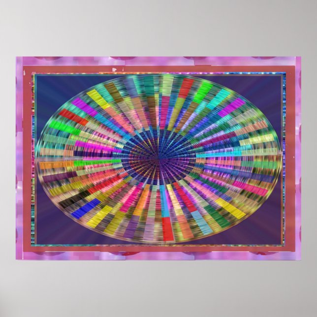 CHAKRA Light Source Meditation Poster (Front)