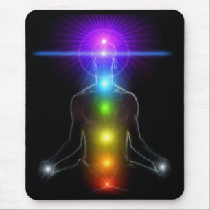 CHAKRA LIGHTS MOUSE PAD
