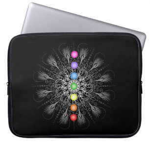 Chakra Mandala Laptop Sleeve