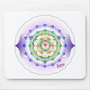 Chakra Mandala Mousepad