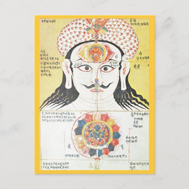 Chakra postcard (Front)