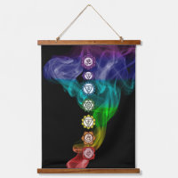 Chakra rainbow smoke Bold Black