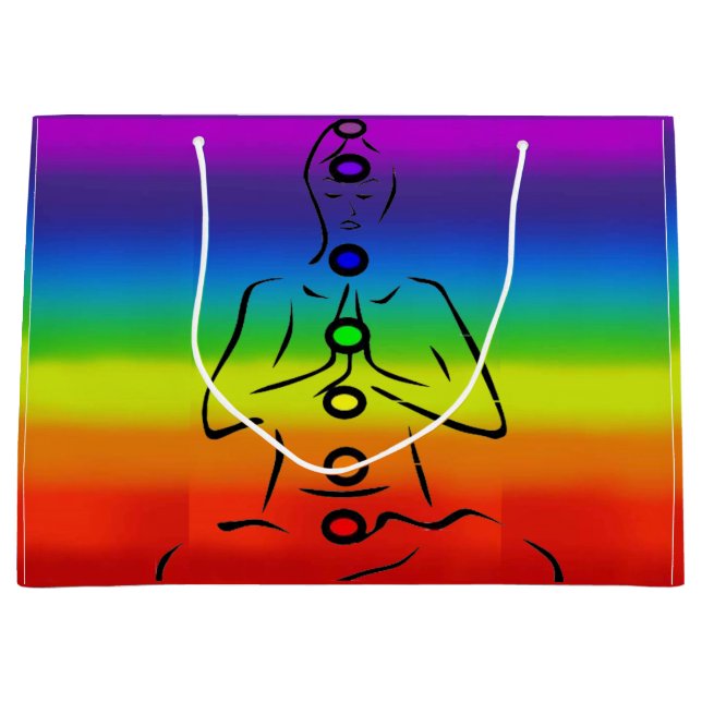Chakra/Reiki Large Gift Bag (Front)