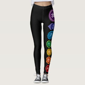 Chakra Reiki Ninja Goddess leggings