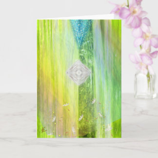 Chakra Shimmer Esoteric Meditation Card