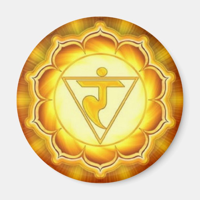 Chakra - Solar Plexus - Magnet (Front)