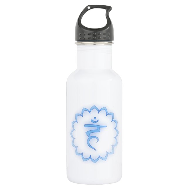 Chakra Symbols 532 Ml Water Bottle (Front)