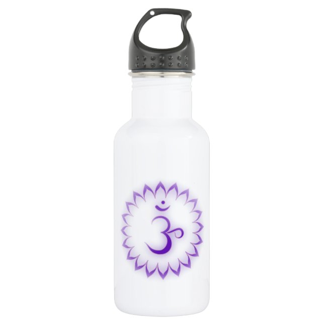 Chakra Symbols 532 Ml Water Bottle (Front)